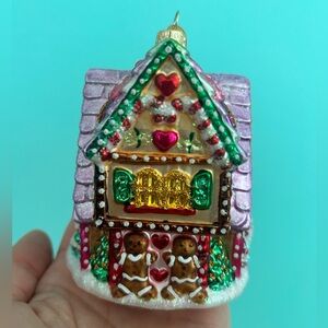 Old World Christmas Cupcake Cottage Ornament